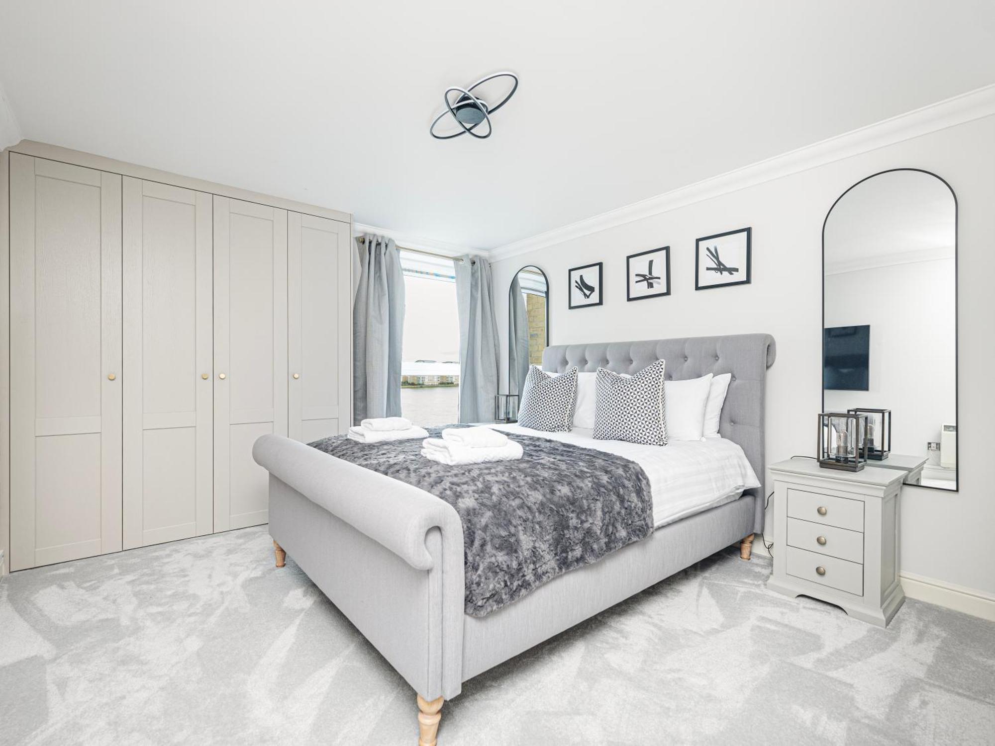 The View Greenwich - Luxury River Thames Apartment Londra Esterno foto