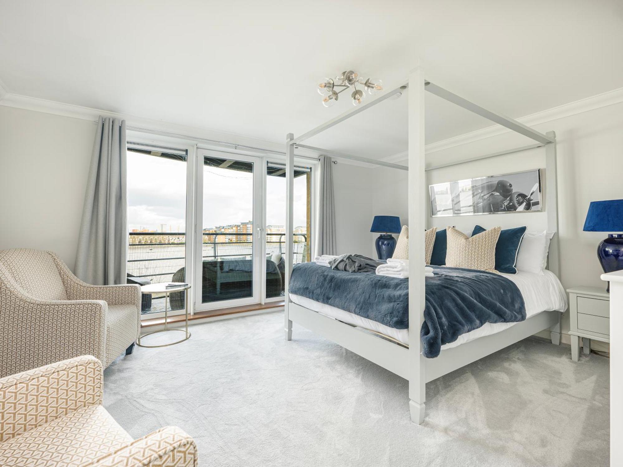The View Greenwich - Luxury River Thames Apartment Londra Esterno foto