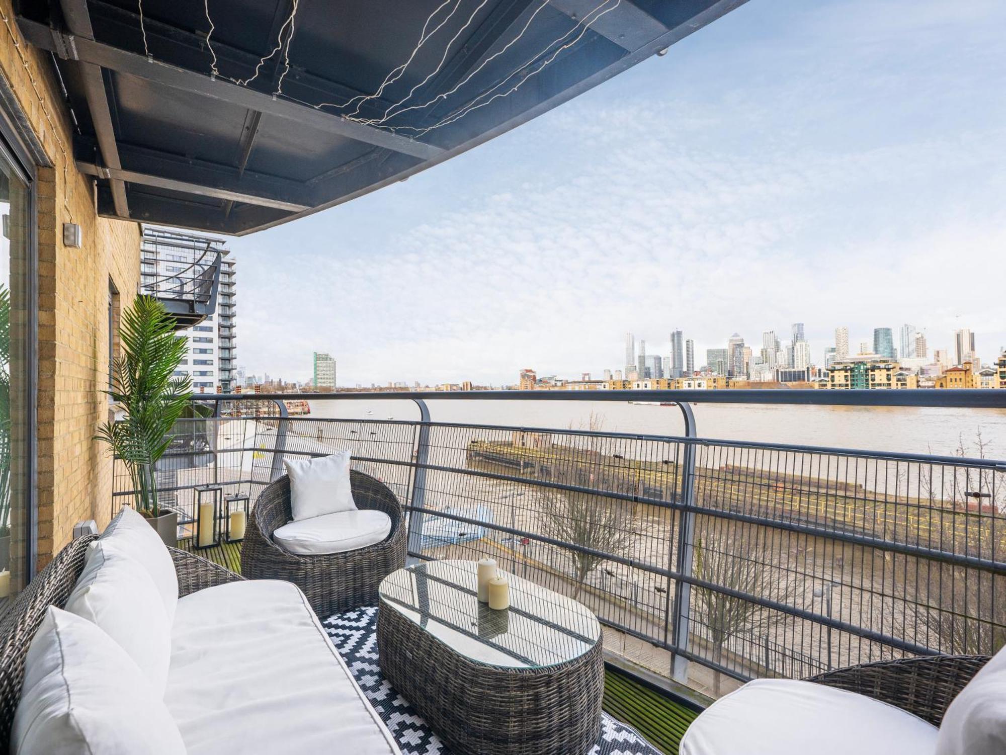 The View Greenwich - Luxury River Thames Apartment Londra Esterno foto